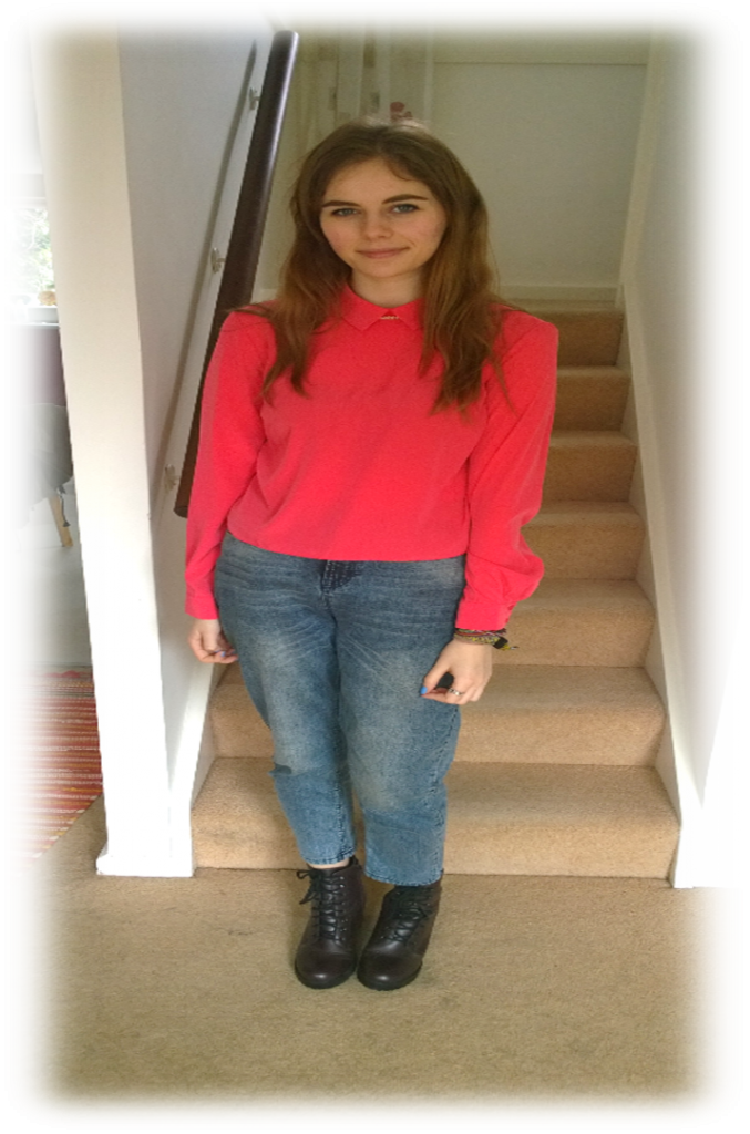 Miss Selfridge Coral Blouse