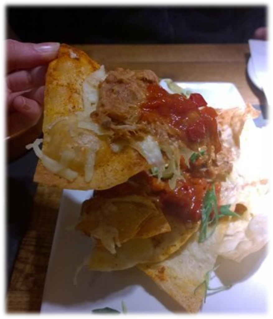 All Bar One Pulled Pork Nachos