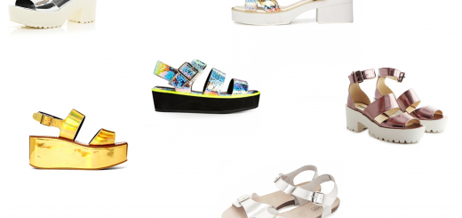 Holographic Sandals