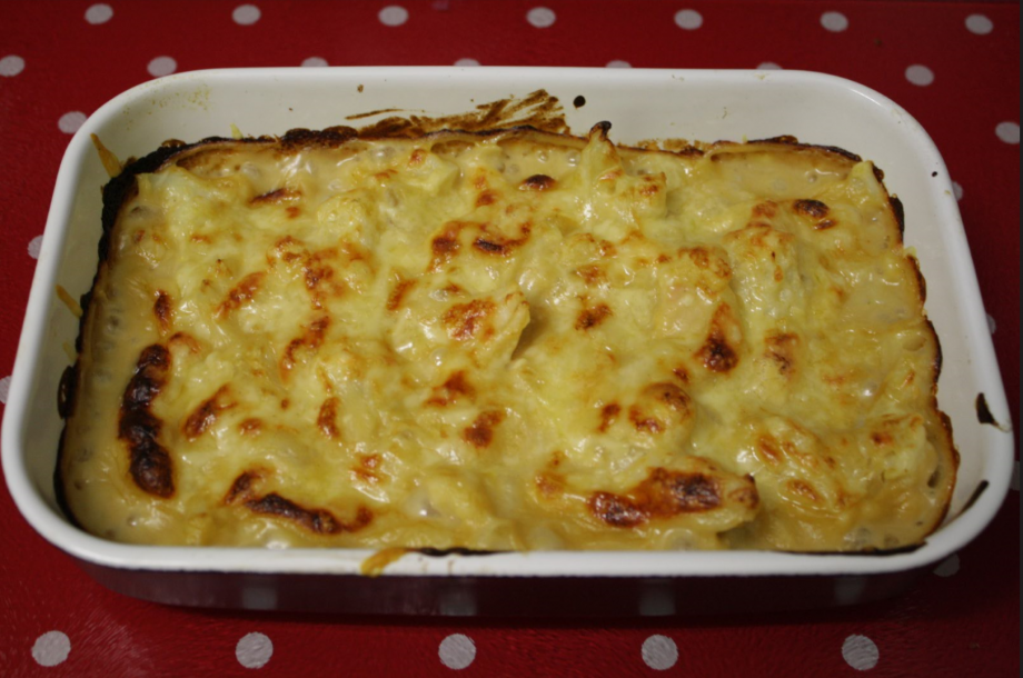 LowFat Cauliflower Cheese