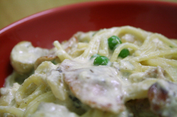 Easy carbonara