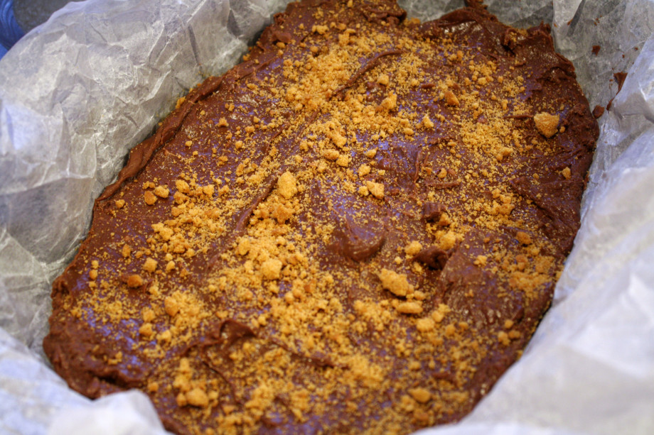 Chocolate ginger fudge