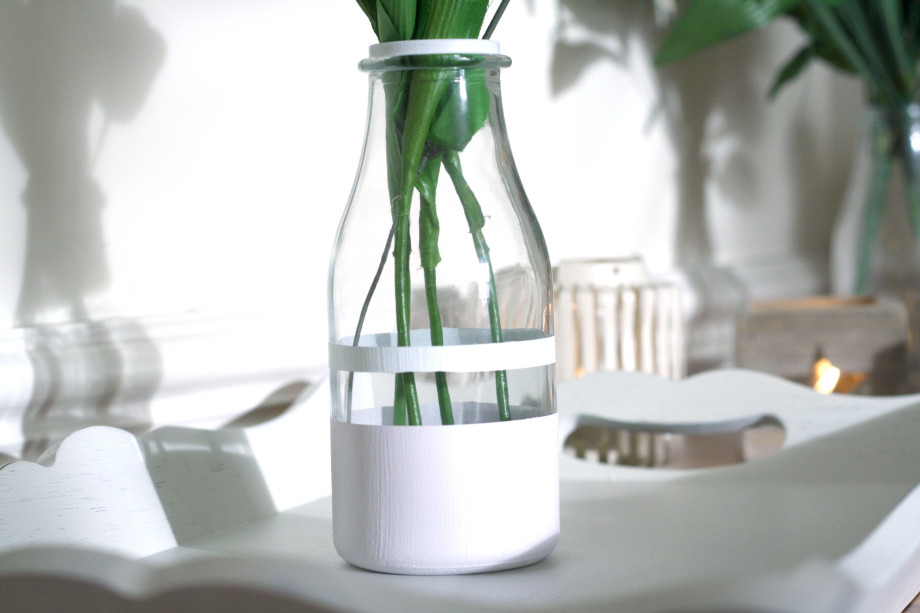 DIY paint on vase