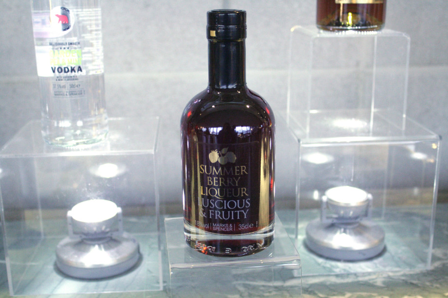 Summer berry liqueur M&S