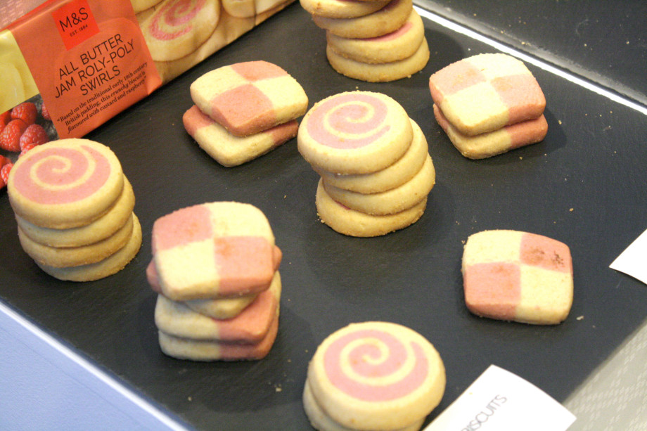 Battenburg biscuits M&S