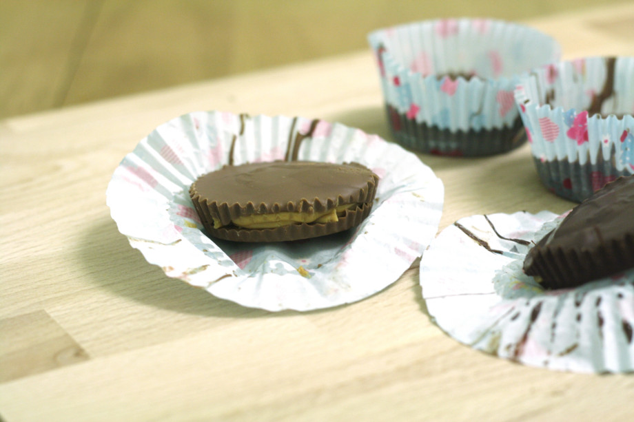 homemade peanut butter cup