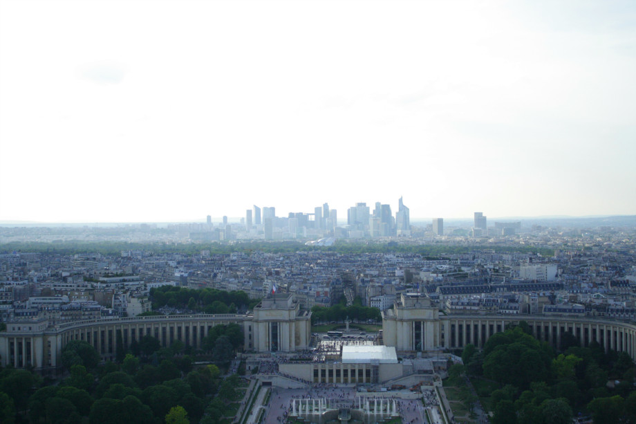 View from Eiffel Tower