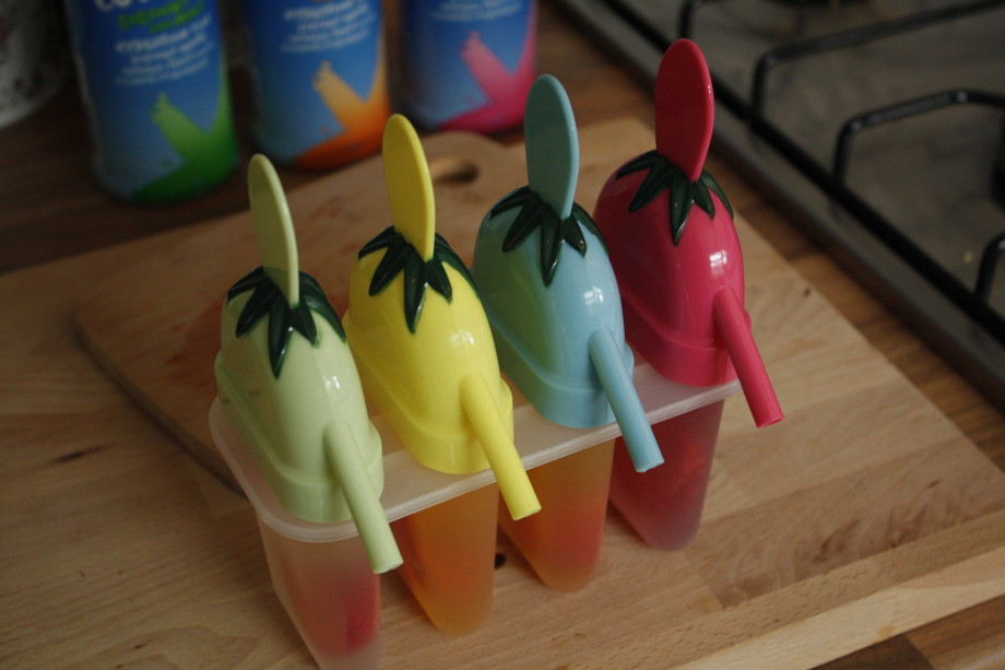 Coconut Water Ice Pops