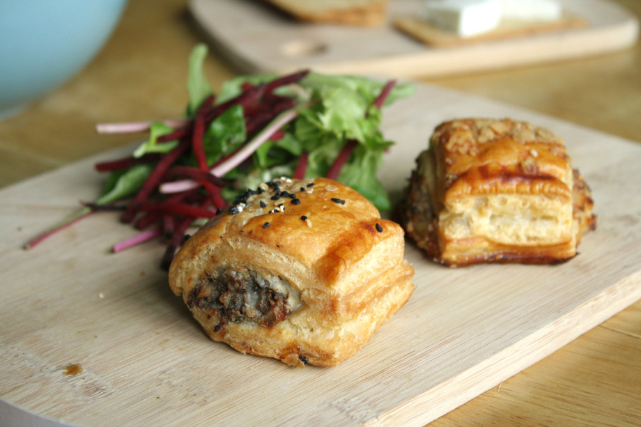 Posh sausage rolls