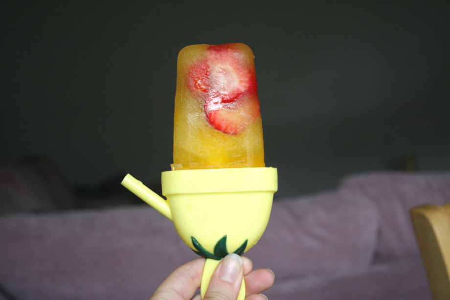 Strawberry Ice Lolly Recipe